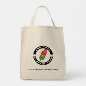 Tote Bag Ajouter un logo d'entreprise et un site Web promot (Dos)