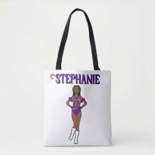 Tote Bag Ajouter un nom Danseur Deux couleurs Pierres de ra