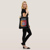 Tote Bag Ajouter un nom Modifier le texte fait Yoga plus de (Sur le modèle)