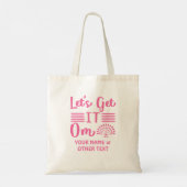 Tote Bag Ajouter un nom ou votre texte permet de l'obtenir (Dos)