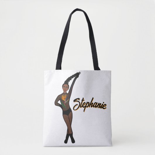 Tote Bag Ajouter un nom style paradis #1 (Devant)