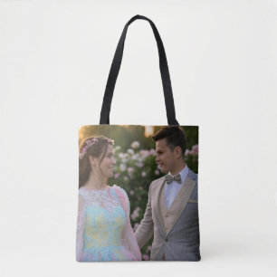 Tote Bag Ajouter une Personnaliser photo Mariage