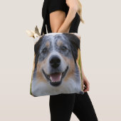 Tote Bag Ajouter une Personnaliser photo pour animaux domes (De près)