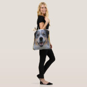 Tote Bag Ajouter une Personnaliser photo pour animaux domes (Sur le modèle)