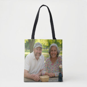 Tote Bag Ajouter une Personnaliser photo retraitée
