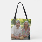 Tote Bag Ajouter une Personnaliser photo retraitée (Dos)