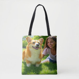 Tote Bag Ajouter une photo pour animaux de compagnie Person