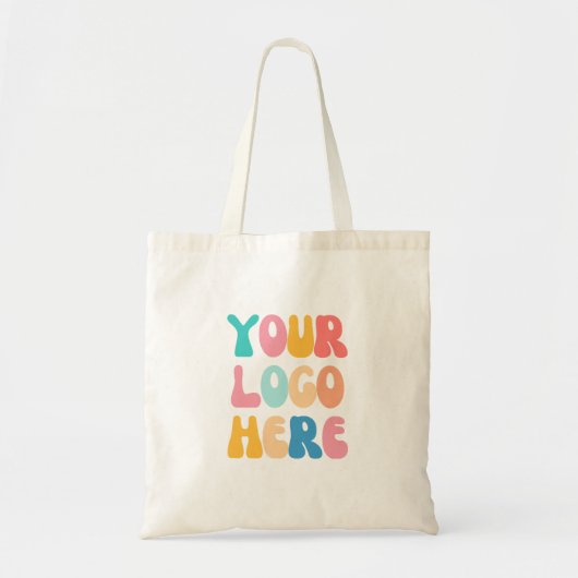 Tote Bag Ajouter votre entreprise Logo Moderne Minimal Simp (Devant)