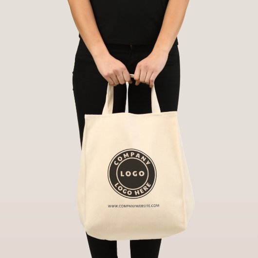 Tote Bag Ajouter votre entreprise Logo Site Internet Entrep (Devant (produit))