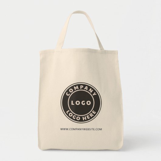 Tote Bag Ajouter votre entreprise Logo Site Internet Entrep (Devant)