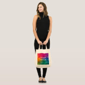 Tote Bag Ajouter Votre Image Photo Logo Texte Ici Modèle (Devant (modèle))
