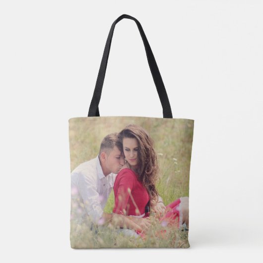 Tote Bag Ajouter votre propre image (Dos)