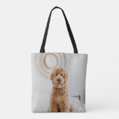 Tote Bag Ajouter votre propre logo photo do-it-yourself pho (Dos)