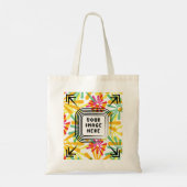 Tote Bag Ajouter votre propre Modèle photo d'image moderne (Dos)