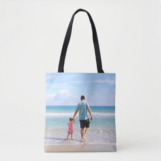 Tote Bag Ajouter votre propre photo et/ou texte (Devant)