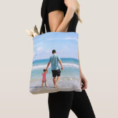 Tote Bag Ajouter votre propre photo et/ou texte (De près)