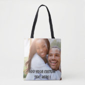 Tote Bag Ajouter votre propre photo personnalisée (Devant)