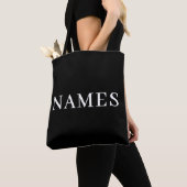 Tote Bag Ajoutez Votre Nom (De près)
