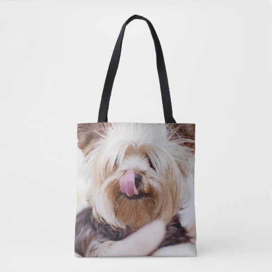 Tote Bag Ajoutez votre photo de chien préférée sur tous les (Devant)