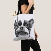 Tote Bag Ajoutez votre photo préférée pour animaux de compa (De près)
