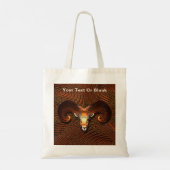 Tote Bag Akedah - Tête de Ram (Dos)