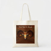 Tote Bag Akedah - Tête de Ram (Devant)