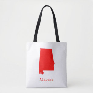 Tote Bag Alabama minimal États-Unis