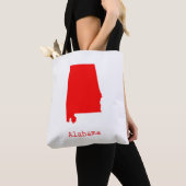 Tote Bag Alabama minimal États-Unis (De près)