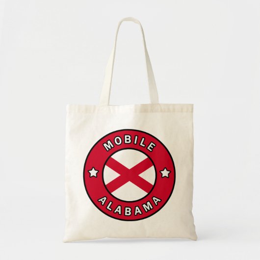 Tote Bag Alabama mobile (Devant)