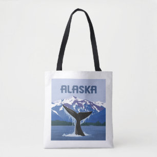 Tote Bag Alaska   Baleine