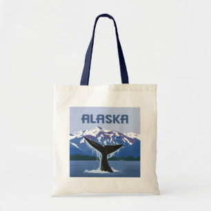 Tote Bag Alaska   Baleine