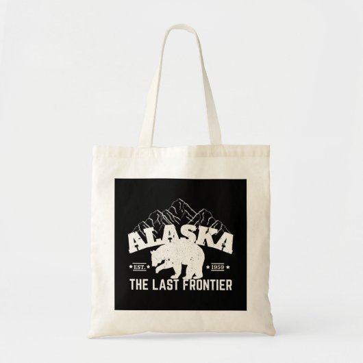 Tote Bag Alaska L'ours polaire Dernière frontière (Devant)