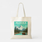 Tote Bag Alaska vintage (Dos)