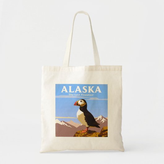 Tote Bag Alaska vintage (Devant)