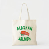 Tote Bag ALASKA Wild Alaskan Saumon Poisson Filet de poisso (Devant)