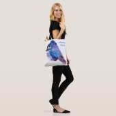 Tote Bag Alaskan Chick Canvas _fireweed back_Sac fourre-tou (Sur le modèle)