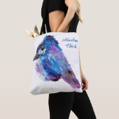 Tote Bag Alaskan Chick _fireweed back canvas_Sac fourre-tou (De près)