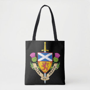 Tote Bag Alba Gu Bràth Scottish Heritage Crest Inspiré