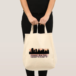 Tote Bag Albany NY City Skyline