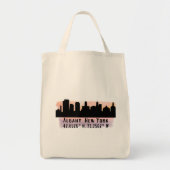 Tote Bag Albany NY City Skyline (Devant)