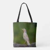 Tote Bag Albino Robin dans Crown Point (Dos)