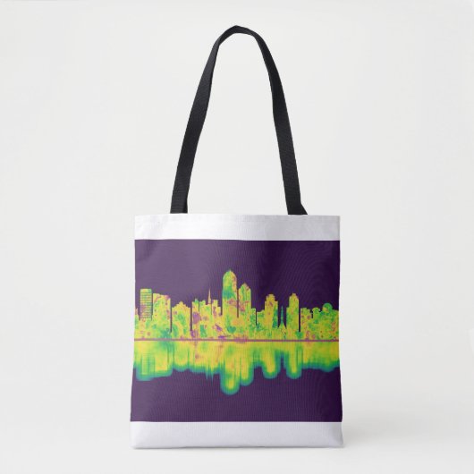 Tote Bag Albuquerque New Mexico Skyline (Devant)