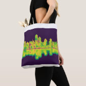 Tote Bag Albuquerque New Mexico Skyline (De près)