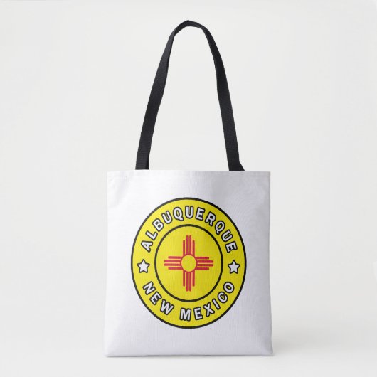 Tote Bag Albuquerque Nouveau-Mexique (Devant)