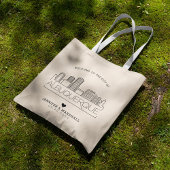 Tote Bag Albuquerque, Nouveau-Mexique Mariage | Skyline sty
