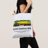 Tote Bag Alco C-628 aka Alco Century 628 Diesel Locomotive (De près)