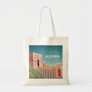 Tote Bag Aleppo Citadel art illustré Rechercher un analyseu