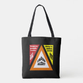 Tote Bag Alerte de fraude (Dos)