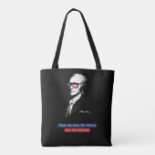Tote Bag Alexander Hamilton ceux qui représentent rien (Dos)
