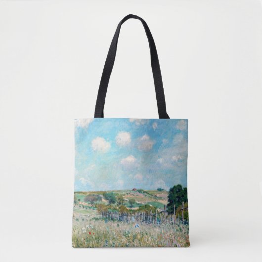 Tote Bag Alfred Sisley - Le pré (Devant)